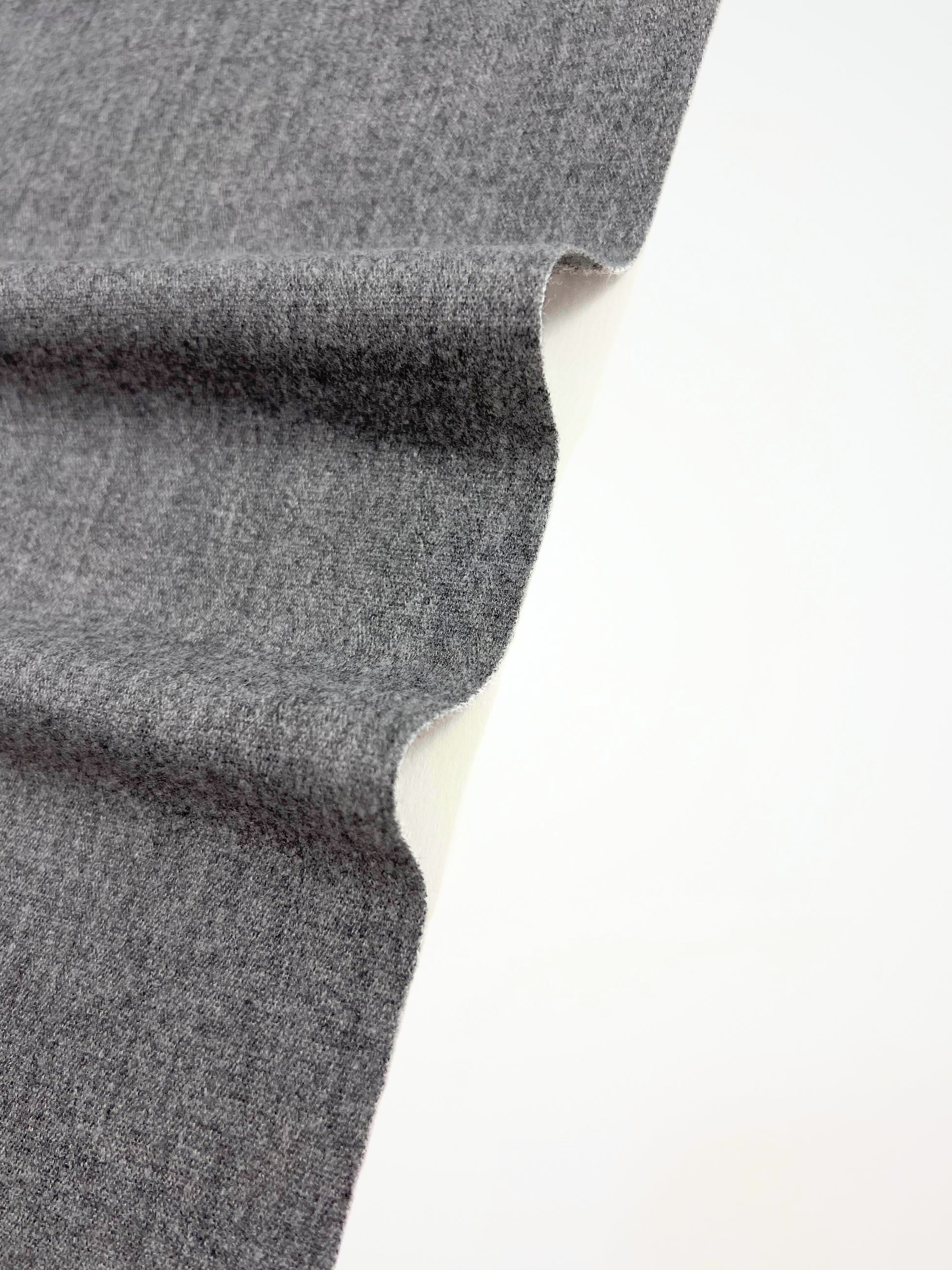 Sciarpa In Misto Cashmere E Lana Color Grigio Scuro