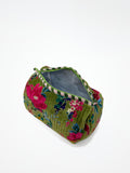 Beauty Case Velluto Verde, Green Velvet Beauty Case
