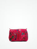 Beauty Case Velluto Magenta, Magenta Velvet Beauty Case