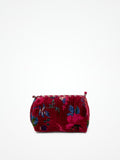 Beauty Case Velluto Rosso Scuro, Velvet Dark Red Beauty Case