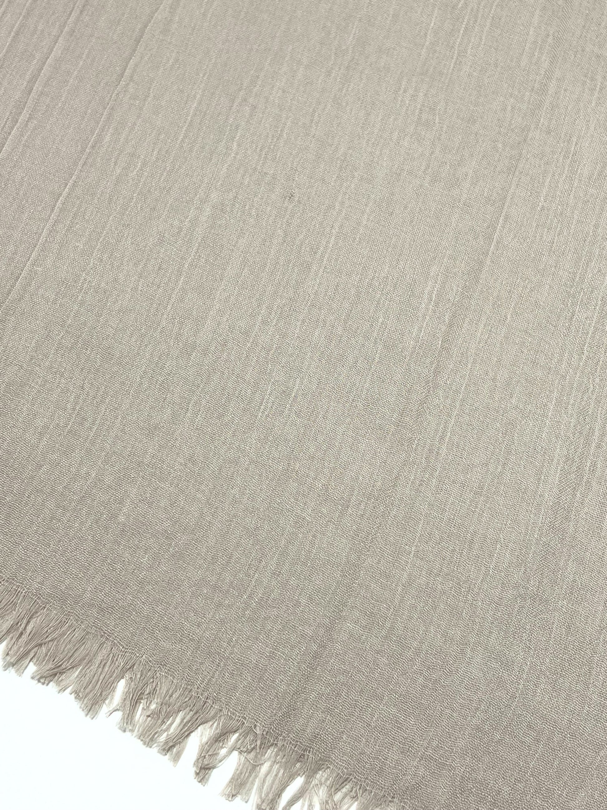 Sciarpa Viscosa Modal Sabbia, Viscose And Modal Scarf Sand