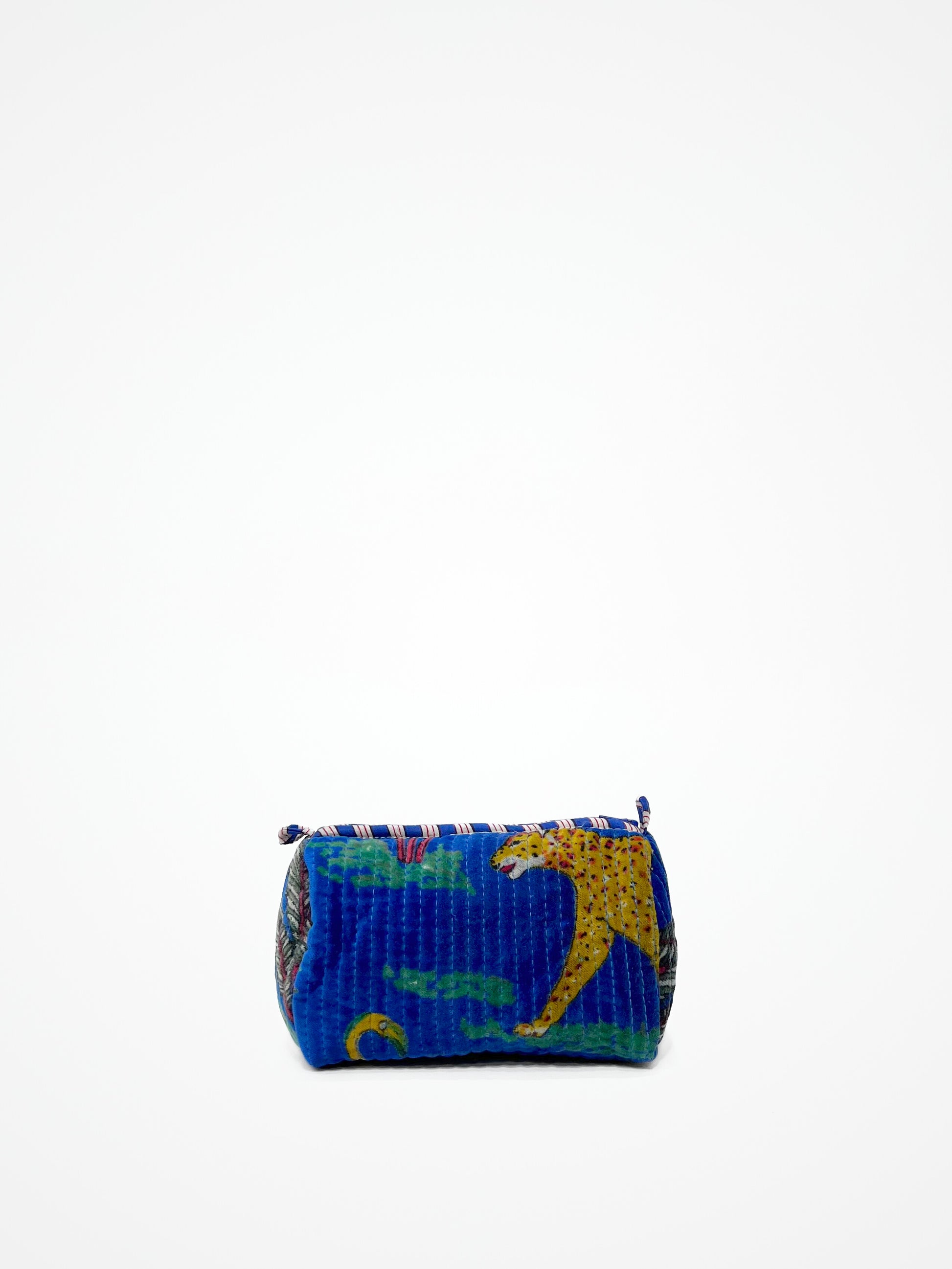 Beauty Case Velluto Bluette, Velvet Bluette Beauty Case