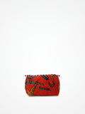 Beauty Case Velluto Arancione, Orange Velvet Beauty Case