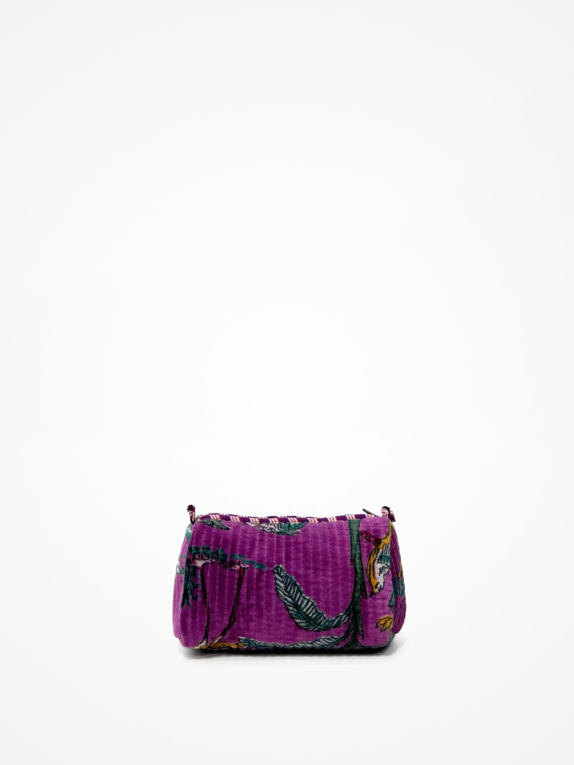 Beauty Case Velluto Violetta, Velvet Violet Beauty Case
