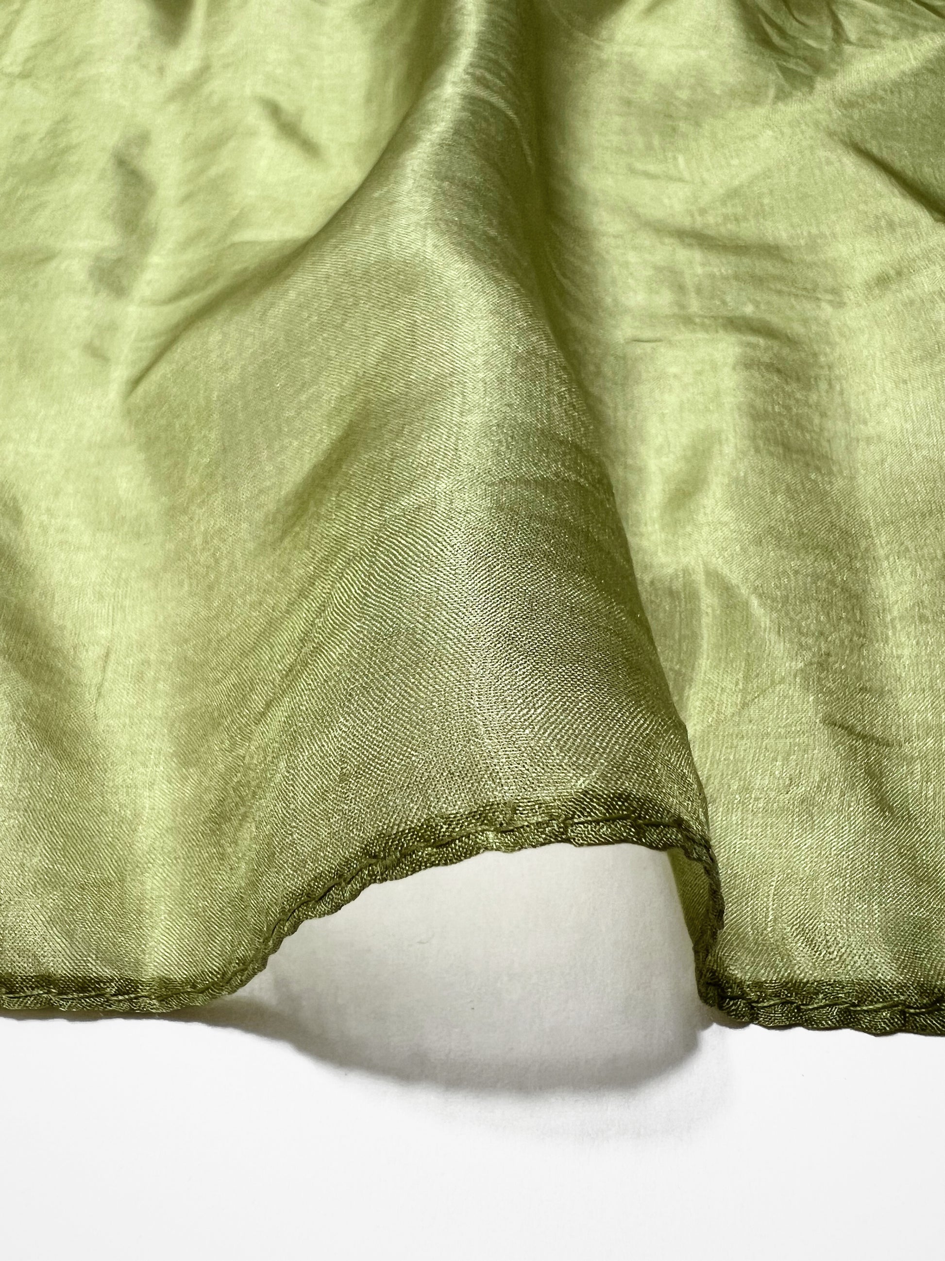Stola In Pura Seta Pistacchio, Pure Silk Stole Pistachio