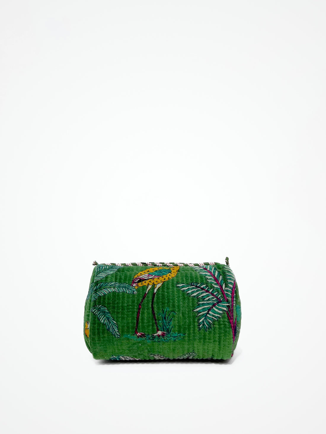 Beauty Case Velluto Verde, Green Velvet Beauty Case