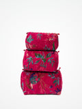 Beauty Case Velluto Magenta, Magenta Velvet Beauty Case