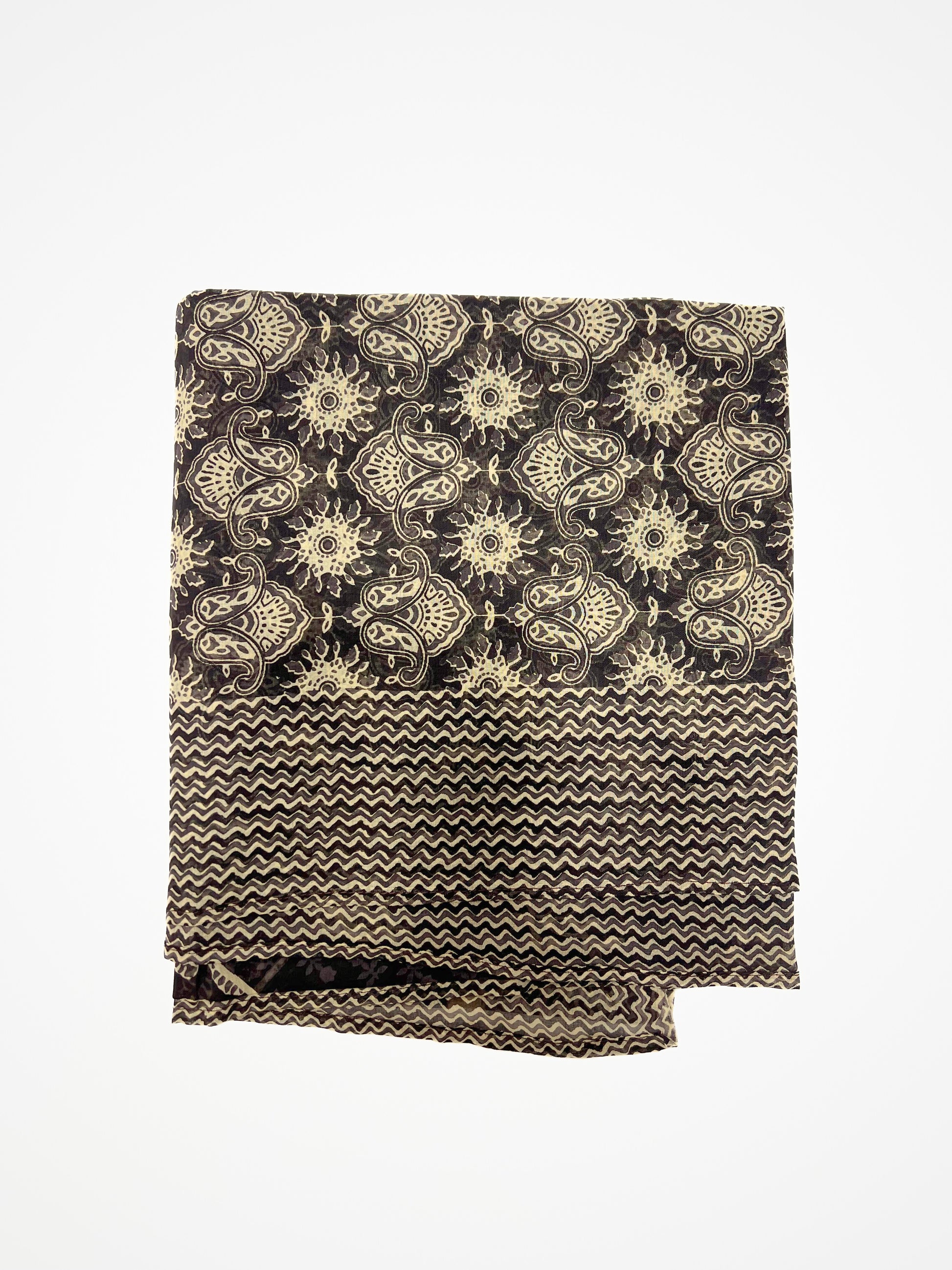 Pareo Cotone Marrone, Cotton Beach Coverup Brown