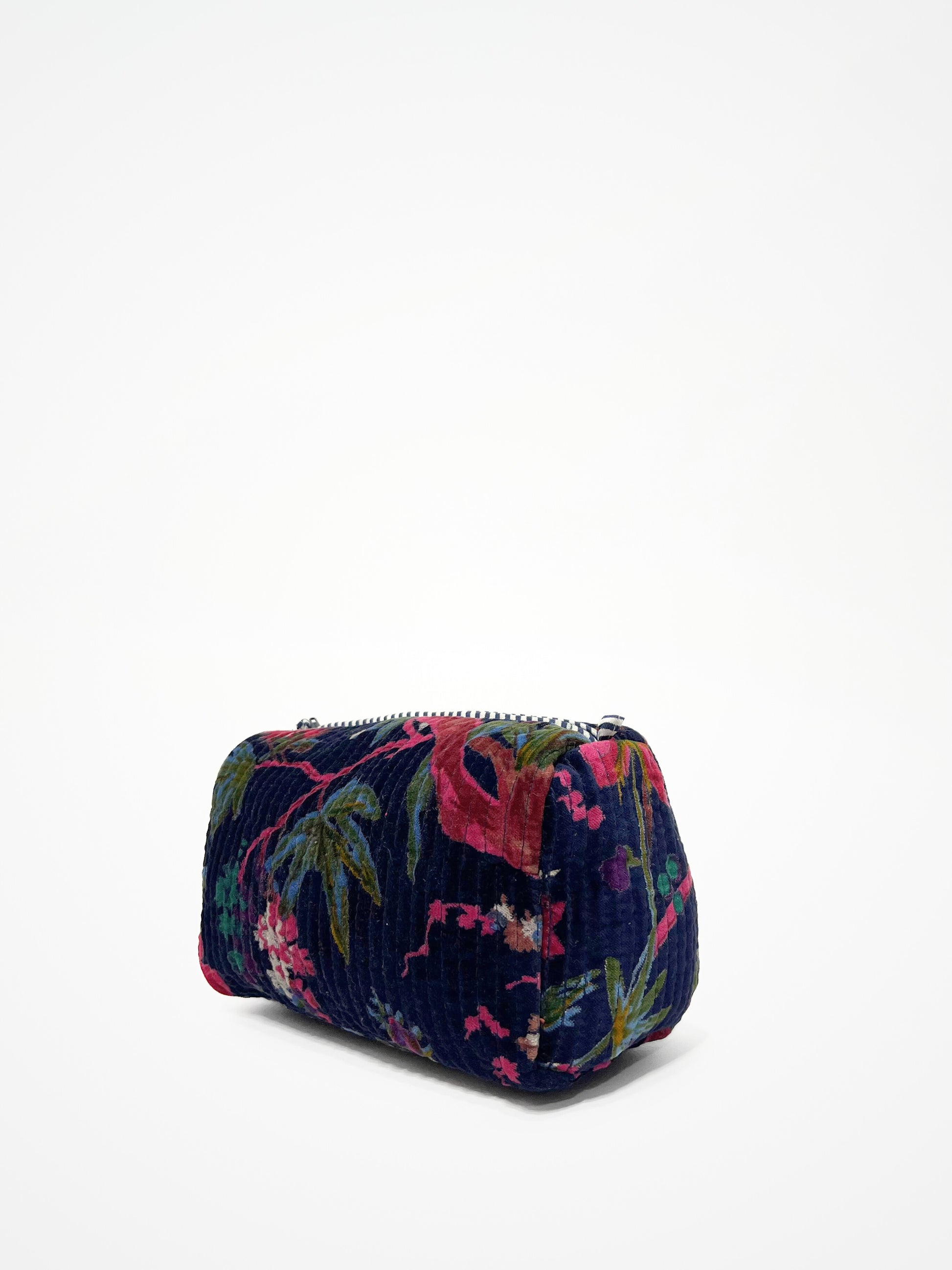 Beauty Case Velluto Blu, Blue Velvet Beauty Case