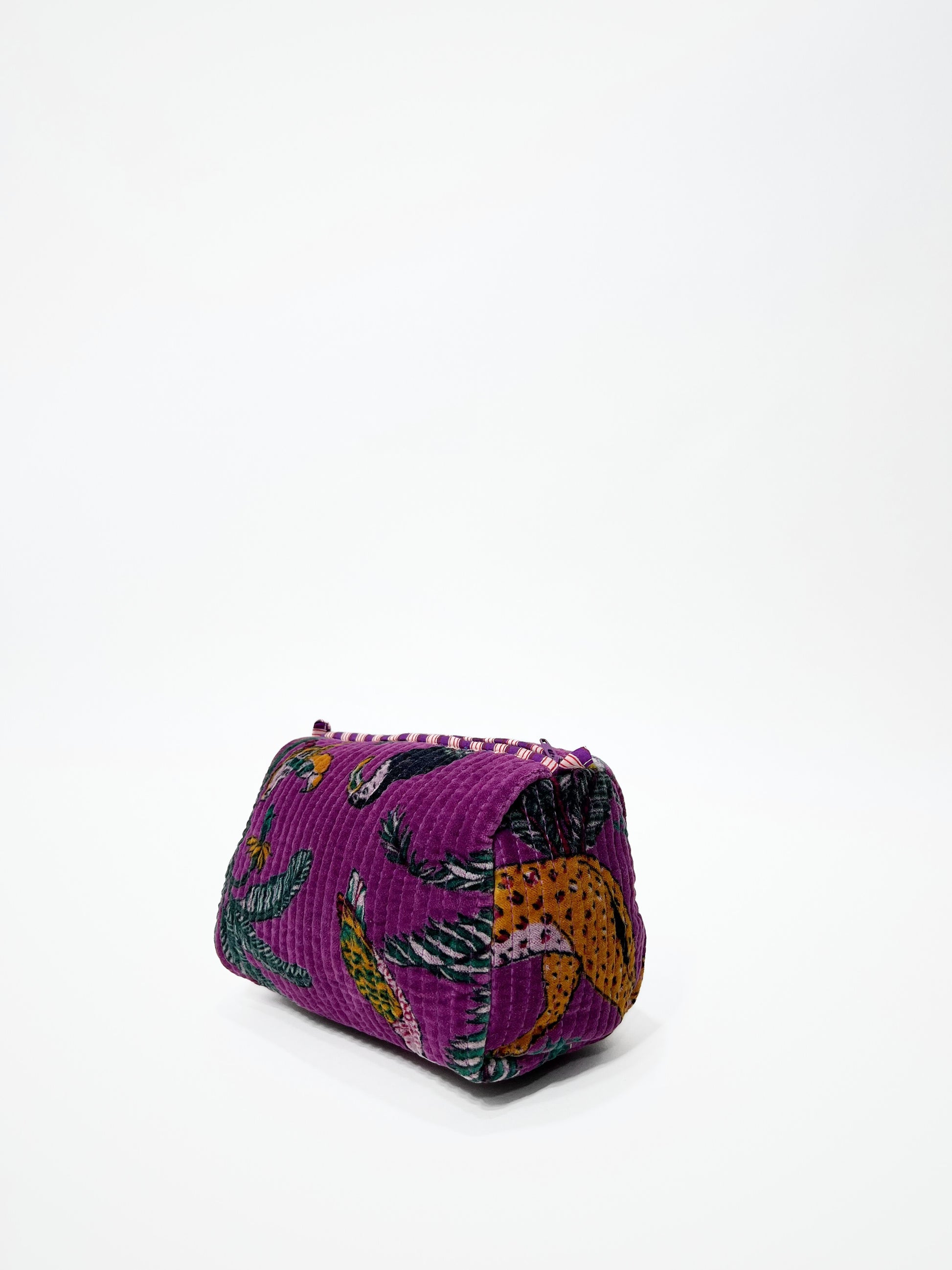 Beauty Case Velluto Violetta, Velvet Violet Beauty Case