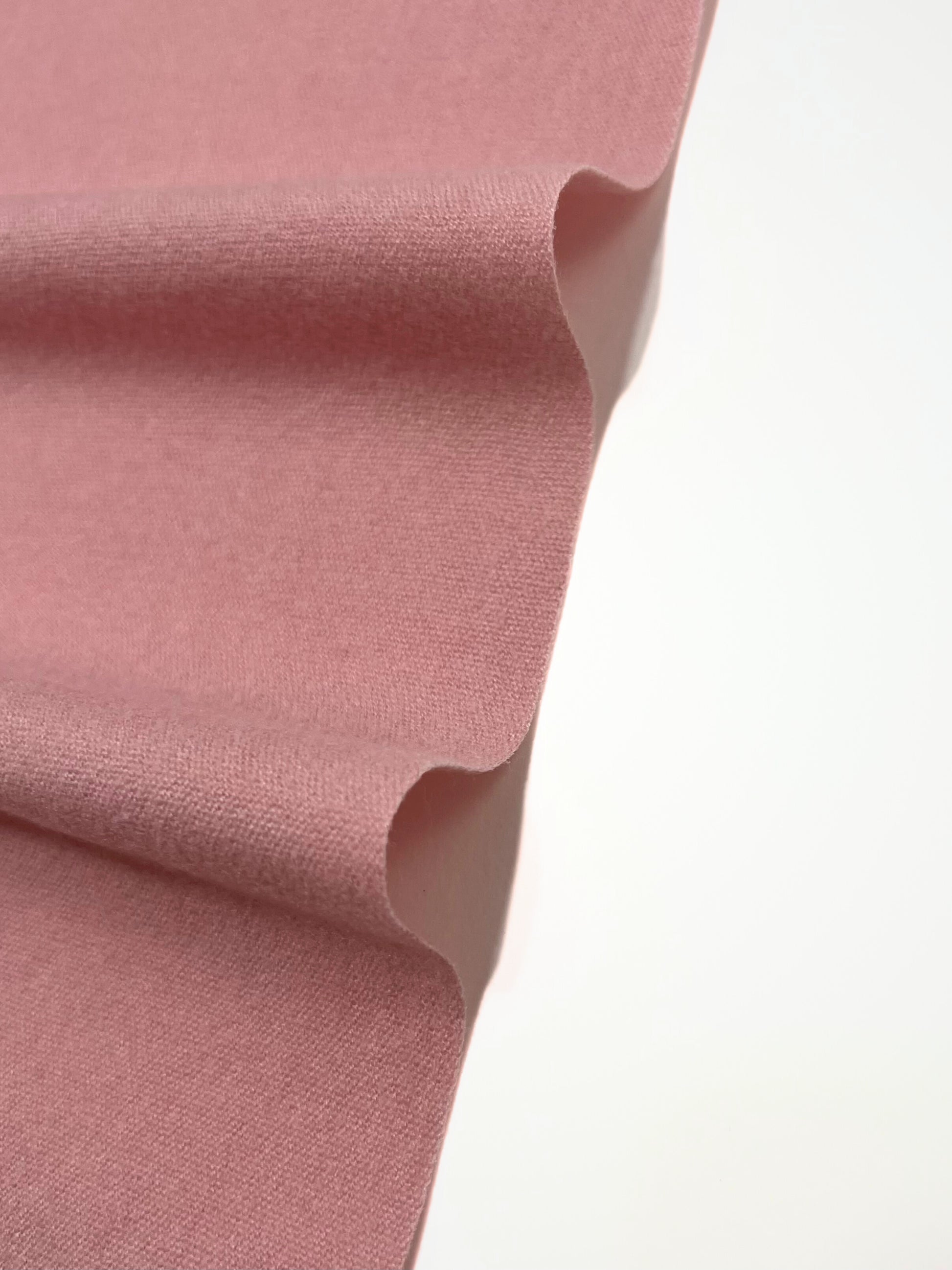 Sciarpa In Misto Cashmere E Lana Color Rosa Pastello