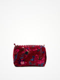Beauty Case Velluto Rosso Scuro, Velvet Dark Red Beauty Case