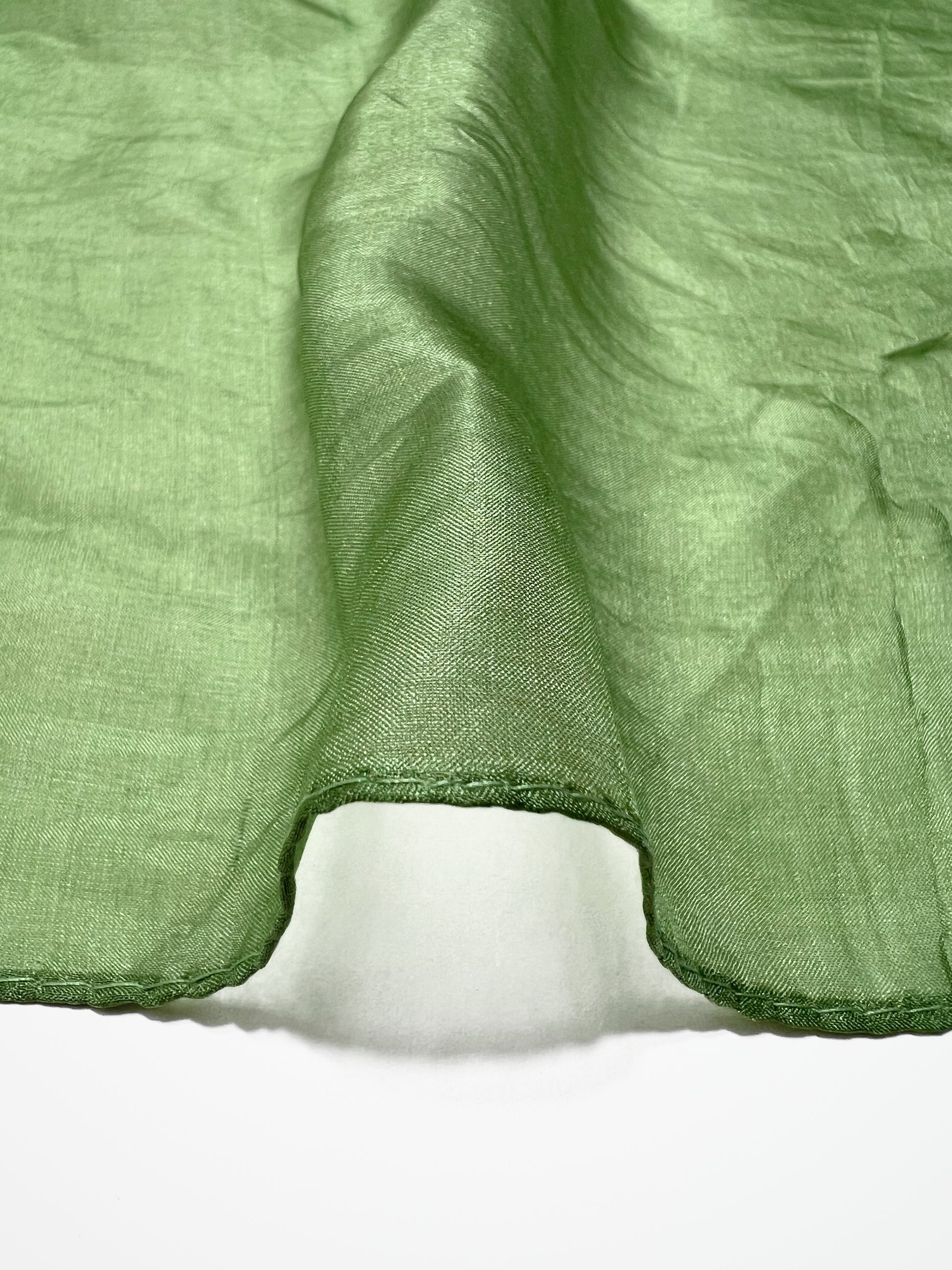 Stola In Pura Seta Kiwi, Pure Silk Stole Kiwi