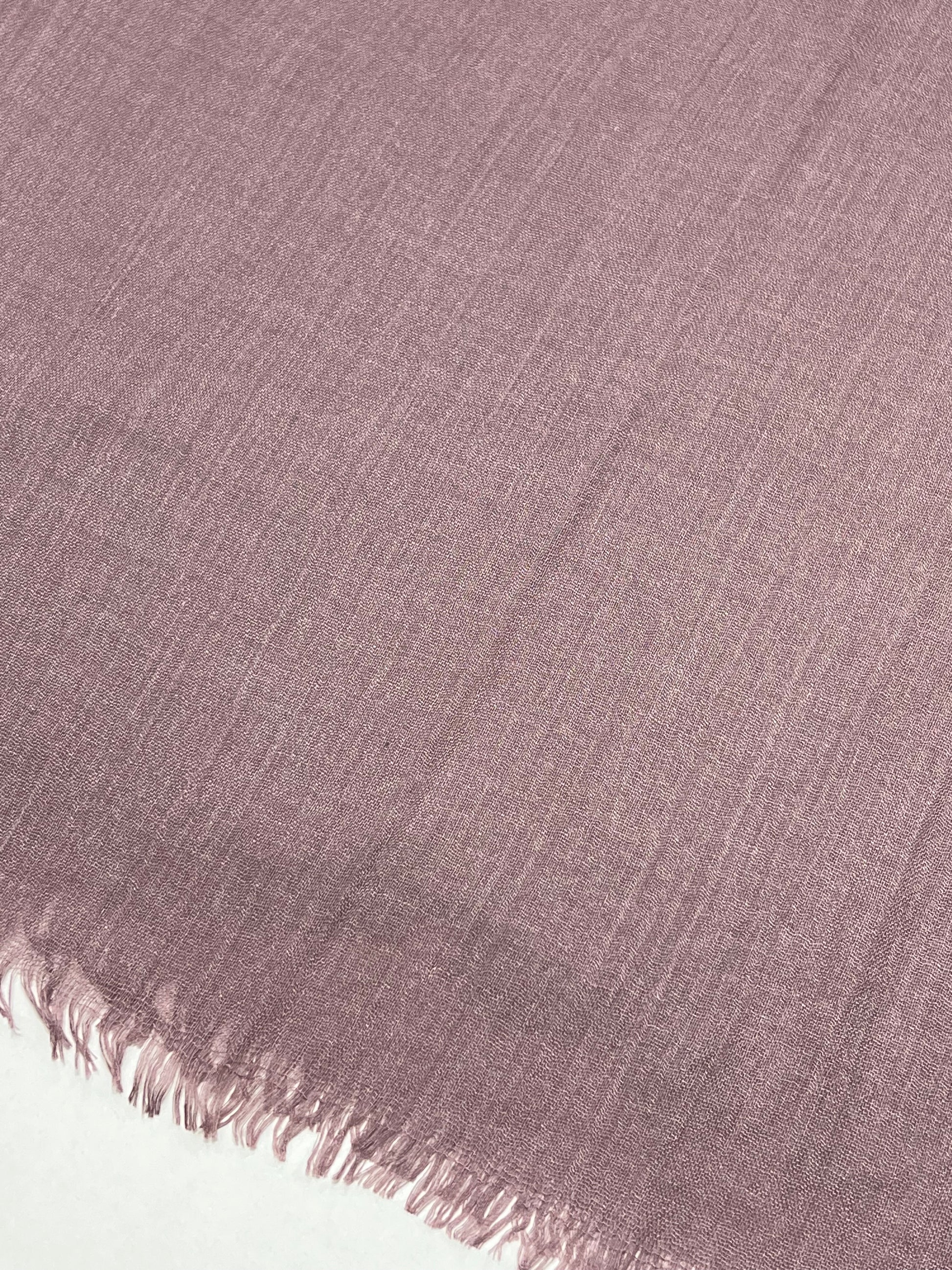 Sciarpa In Viscosa E Modal Violetto Pastello, Viscose And Modal Scarf Pastel Violet