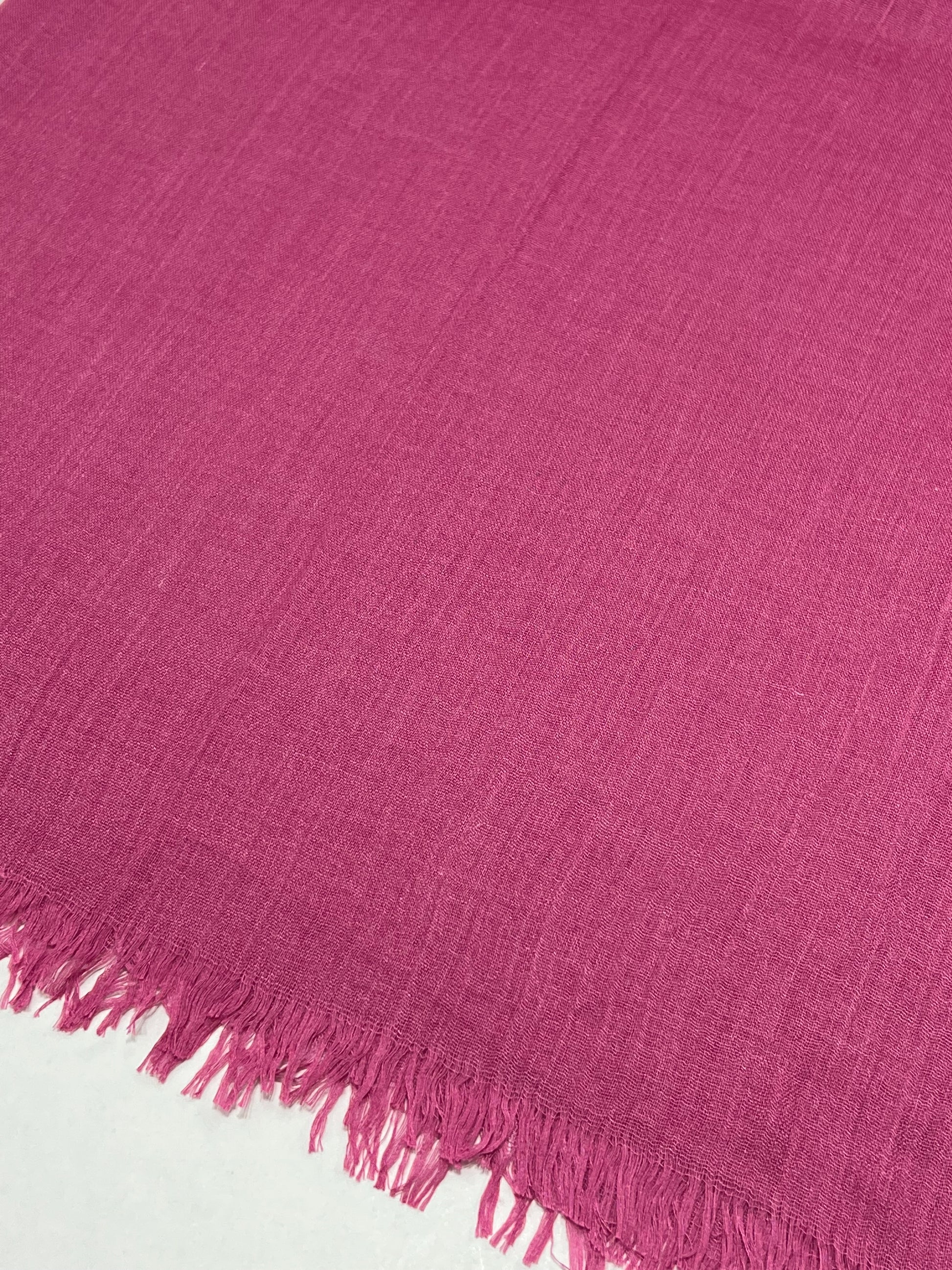 Sciarpa In Viscosa E Modal Telemagenta, Viscose And Modal Scarf Telemagenta