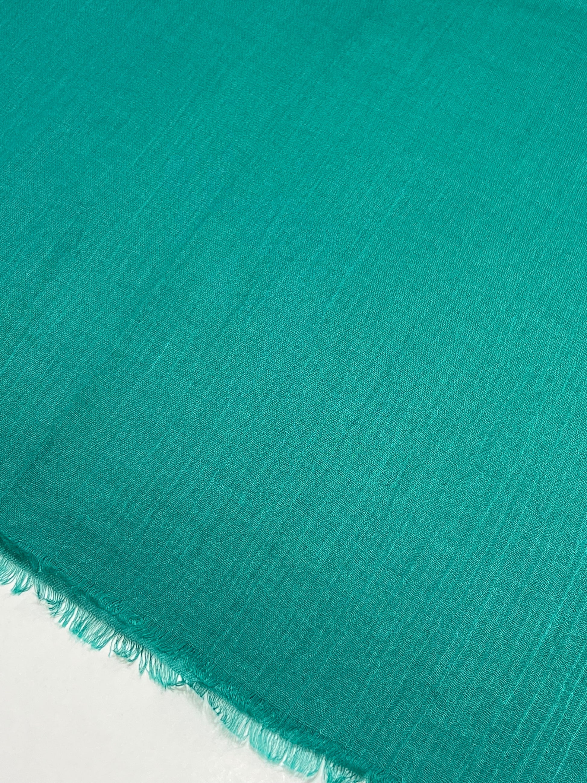 Sciarpa In Viscosa E Modal Verde Persiano, Viscose And Modal Scarf Pastel Persian Green