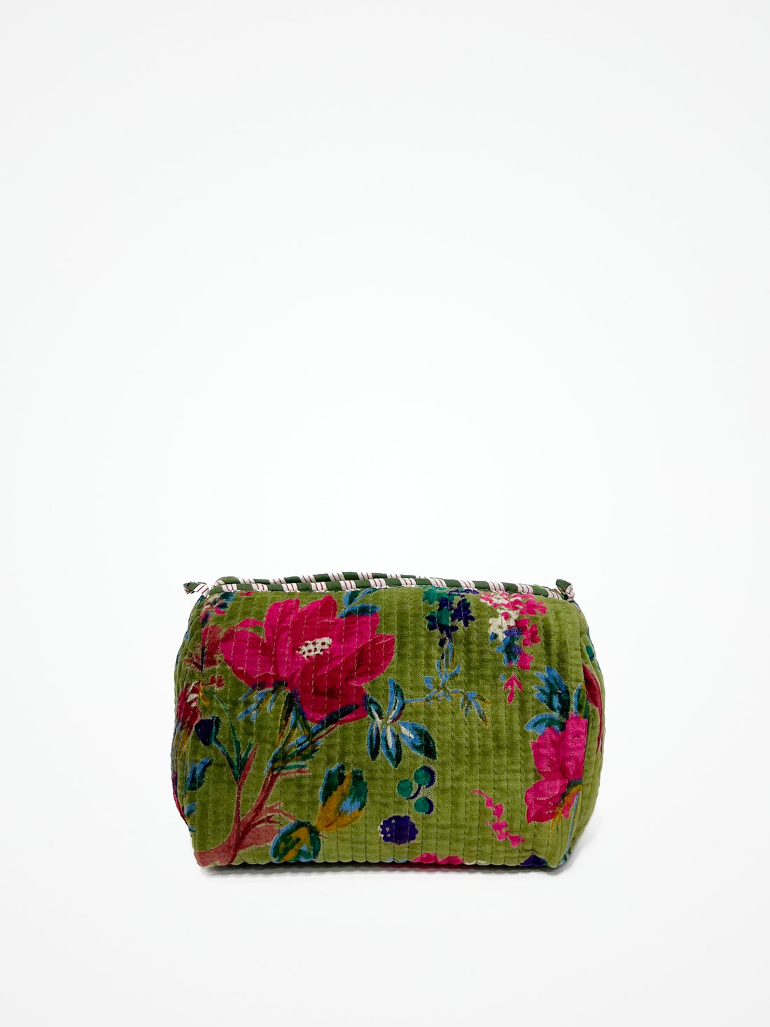 Beauty Case Velluto Verde, Green Velvet Beauty Case
