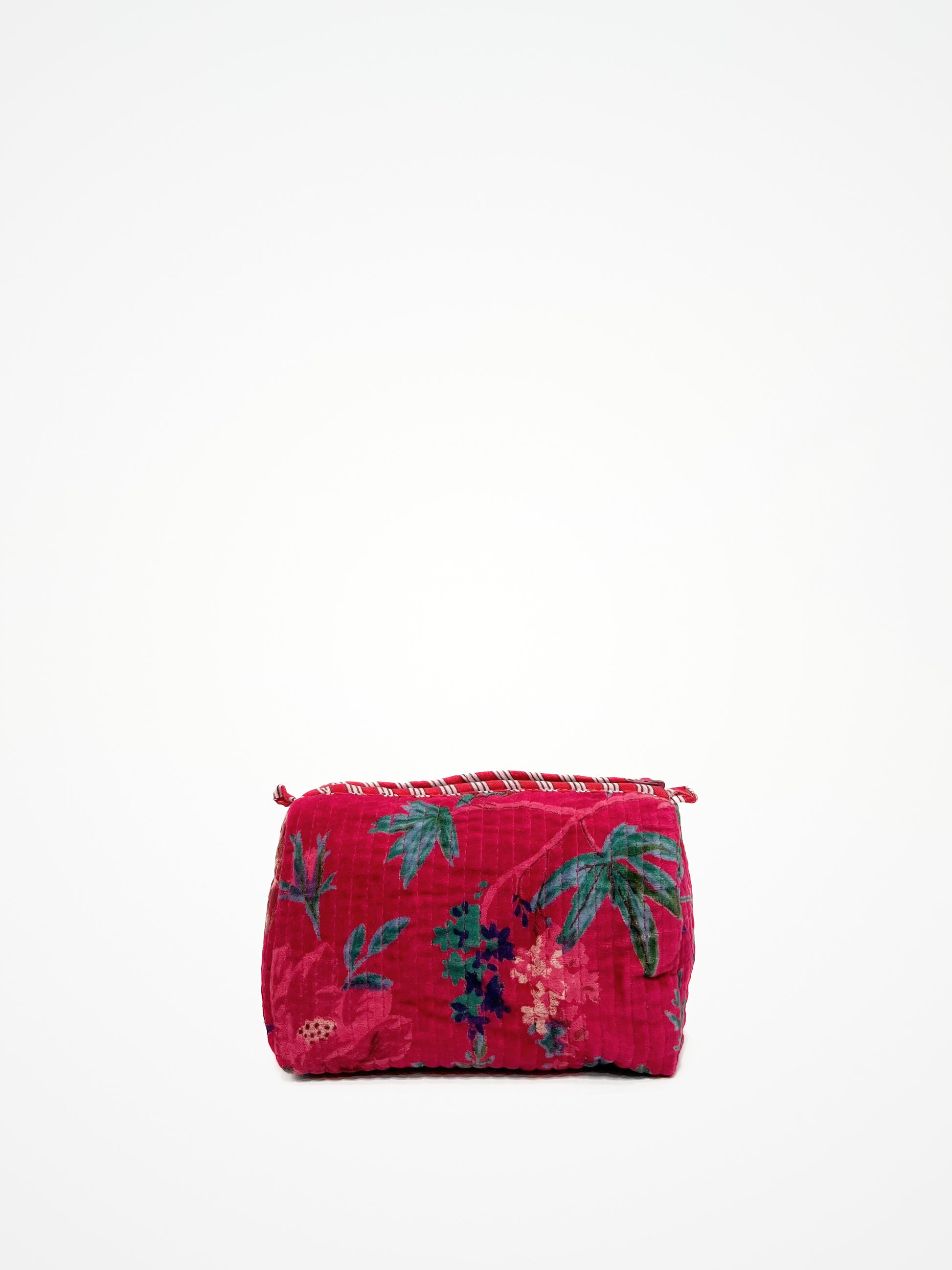 Beauty Case Velluto Magenta, Magenta Velvet Beauty Case