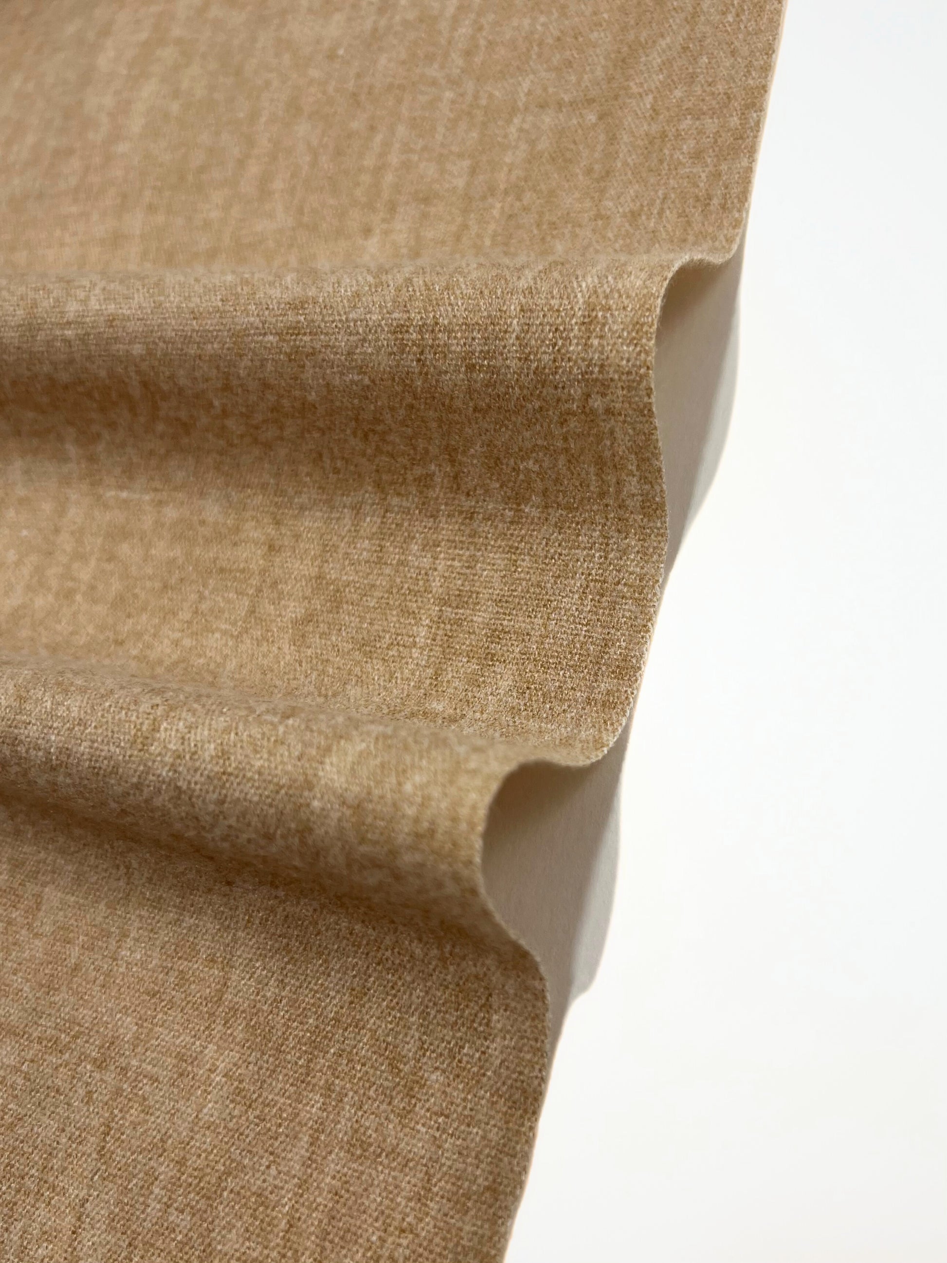 Sciarpa In Misto Cashmere E Lana Beige