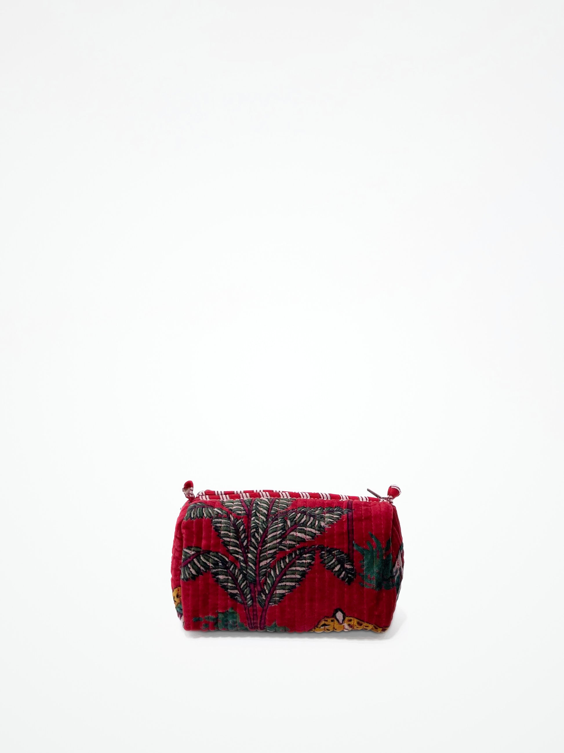 Beauty Case Velluto Ciliegia, Velvet Cherry Red Beauty Case