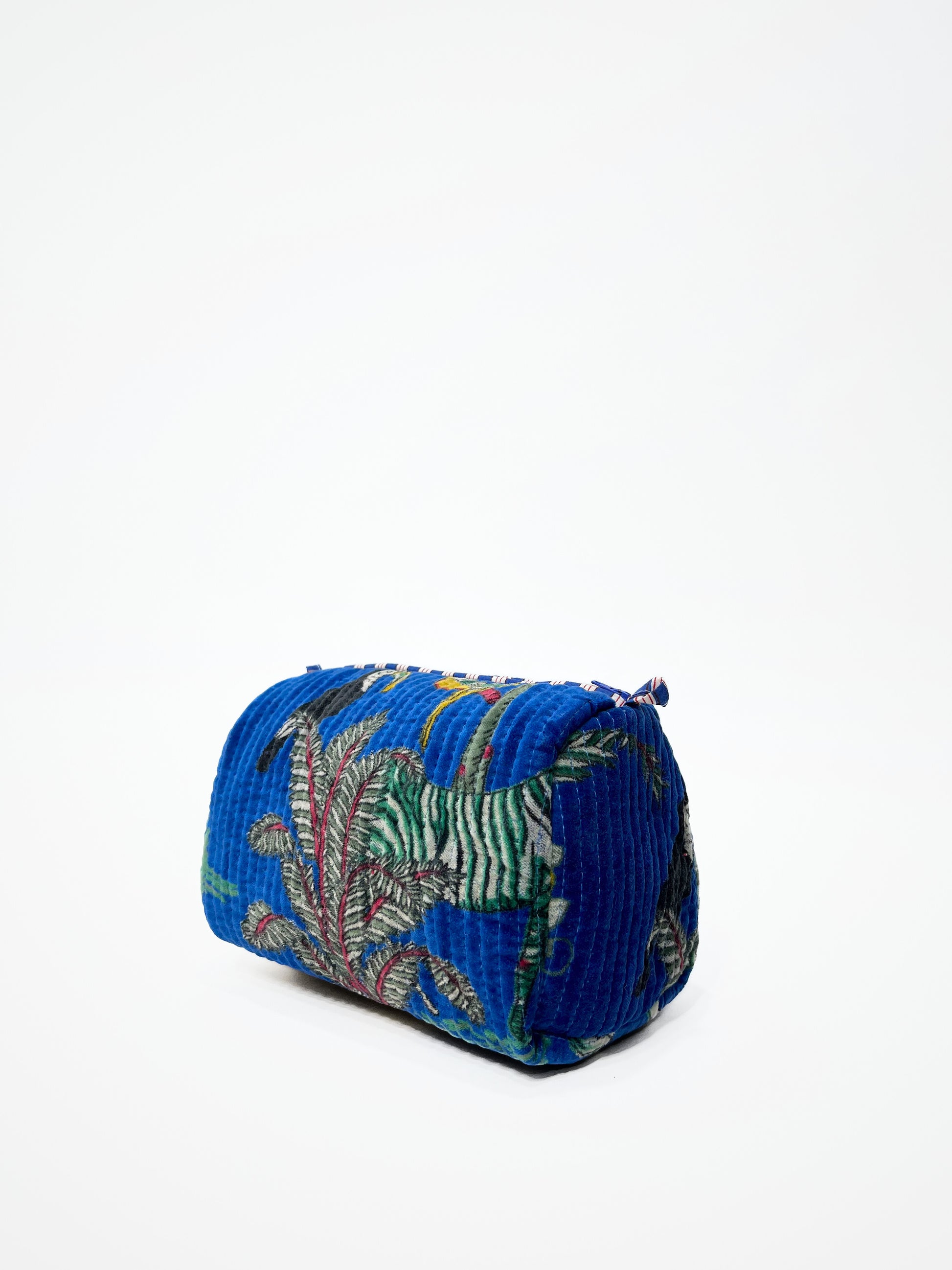 Beauty Case Velluto Bluette, Velvet Bluette Beauty Case