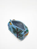 Beauty Case Velluto Celeste Pastello, Velvet Pastel Sky Blue Beauty Case