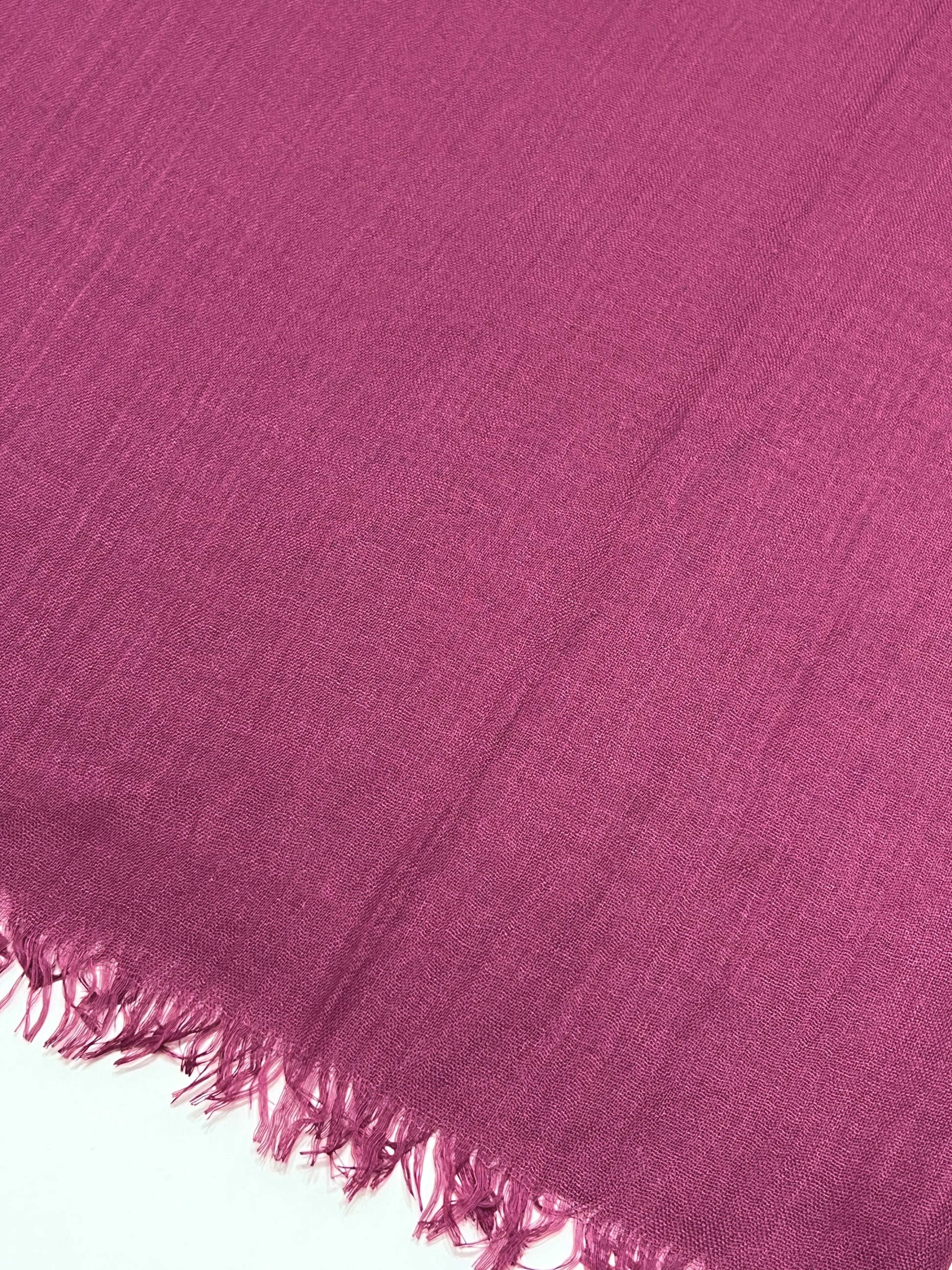 Sciarpa In Viscosa E Modal Vinaccia, Viscose And Modal Scarf Wine
