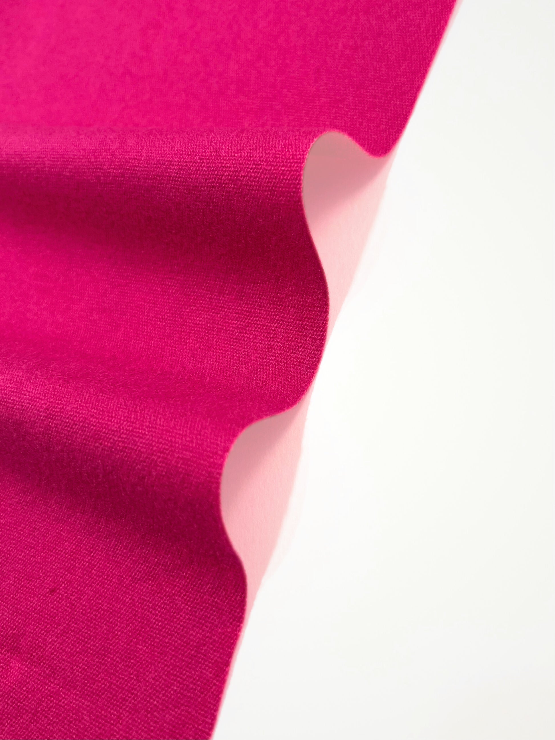 Sciarpa In Misto Cashmere E Lana Magenta