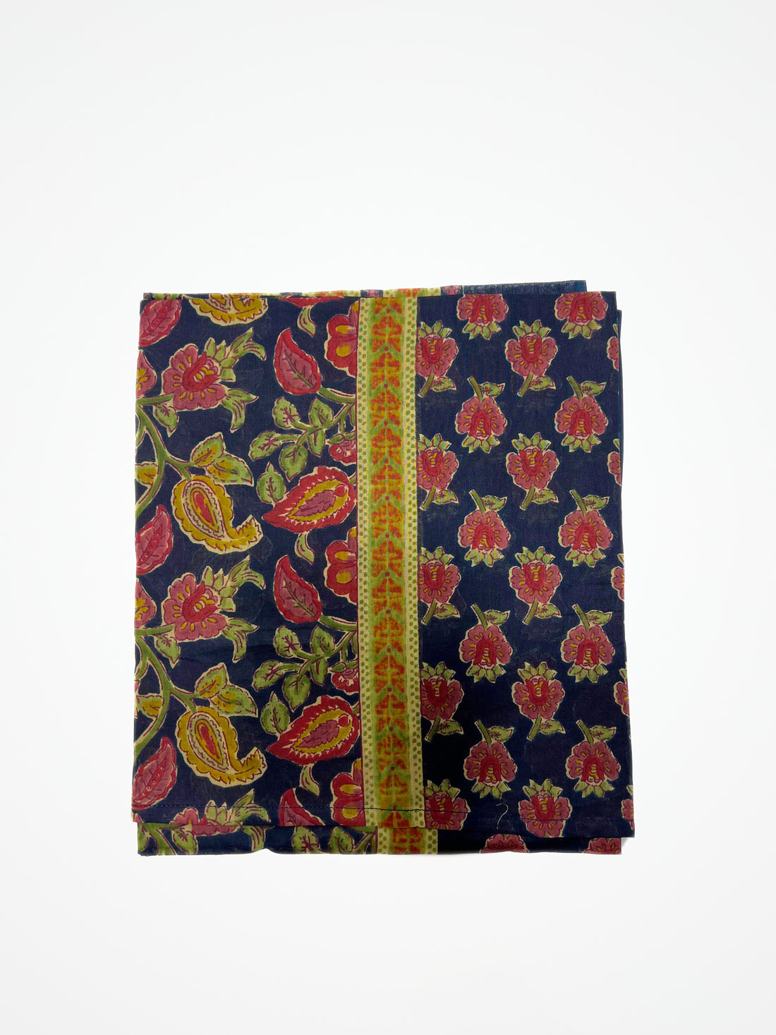 Pareo Cotone Blu, Blue Cotton Beach Coverup