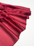 Stola Misto Seta Rosso Scuro, Silk Blend Stole Electric Dark Red