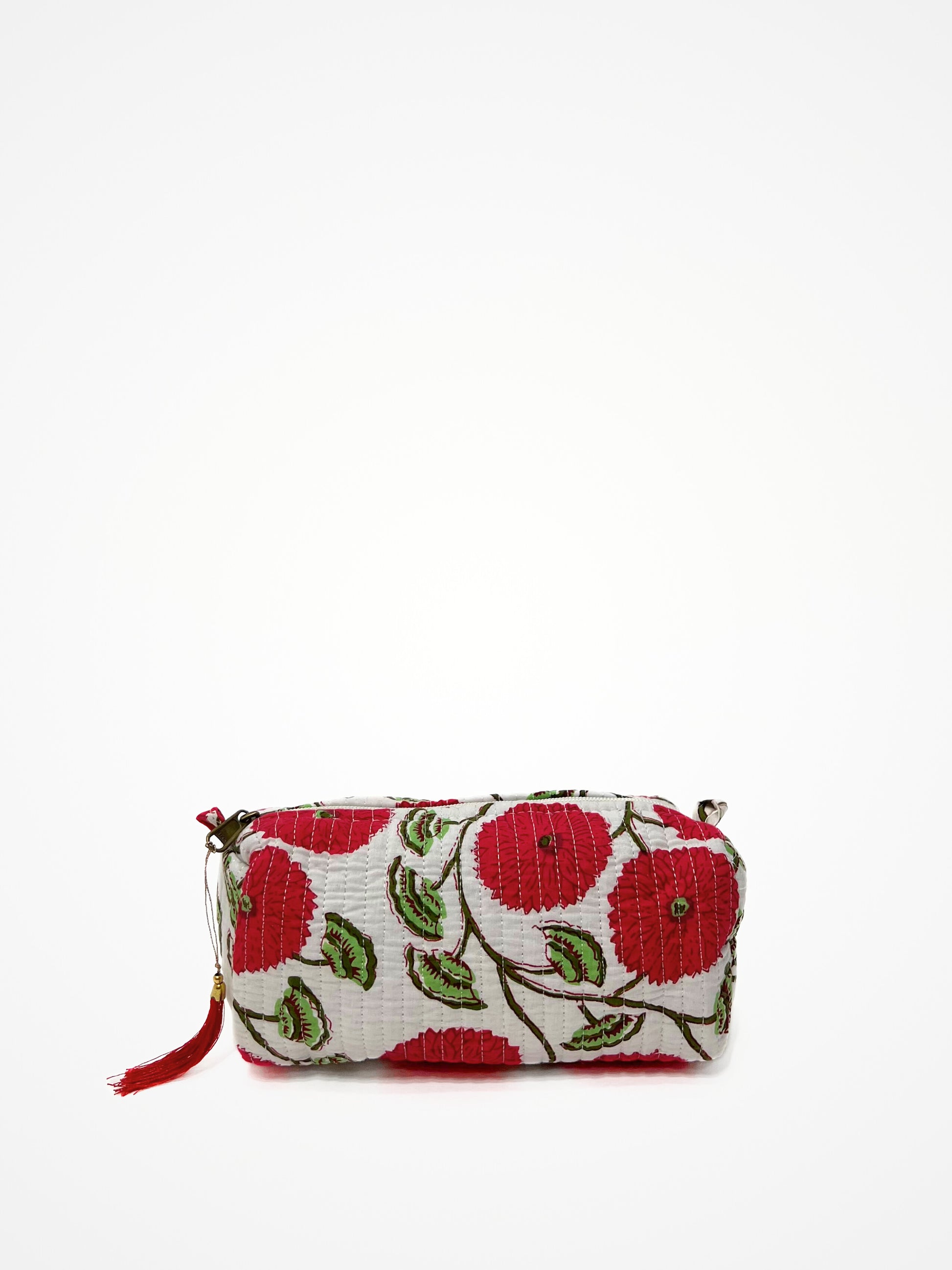 Beauty Case Bianco Rosso, White Red Beauty Case