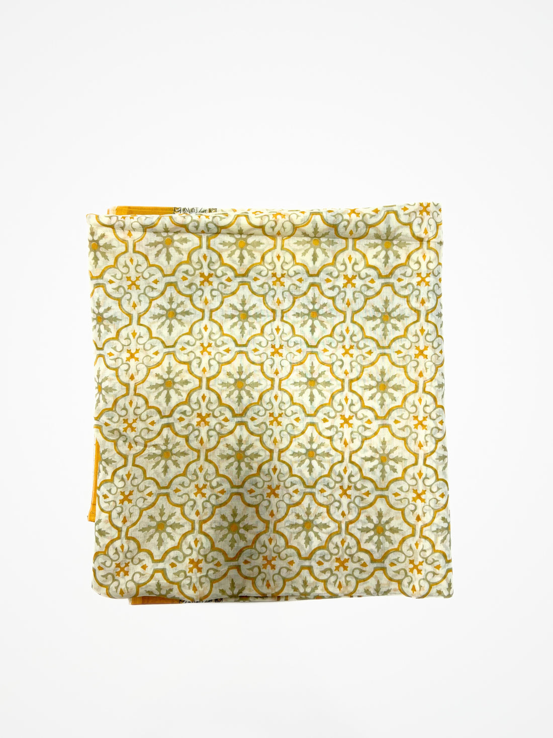 Pareo Cotone Burro Giallo, Cotton Beach Coverup Butter Yellow