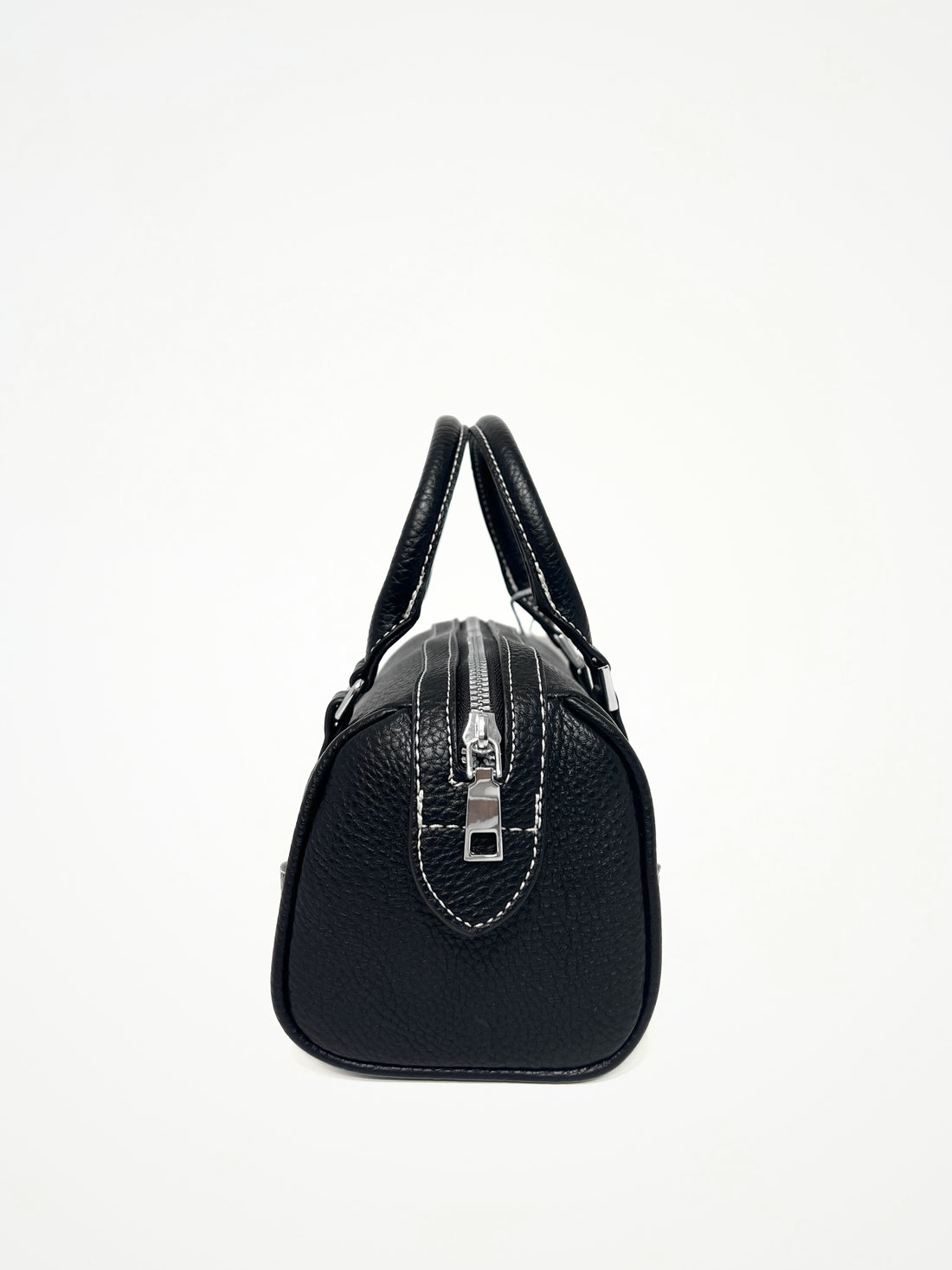 Mini Bauletto Bag Nero, Mini Top-handle Bag Black