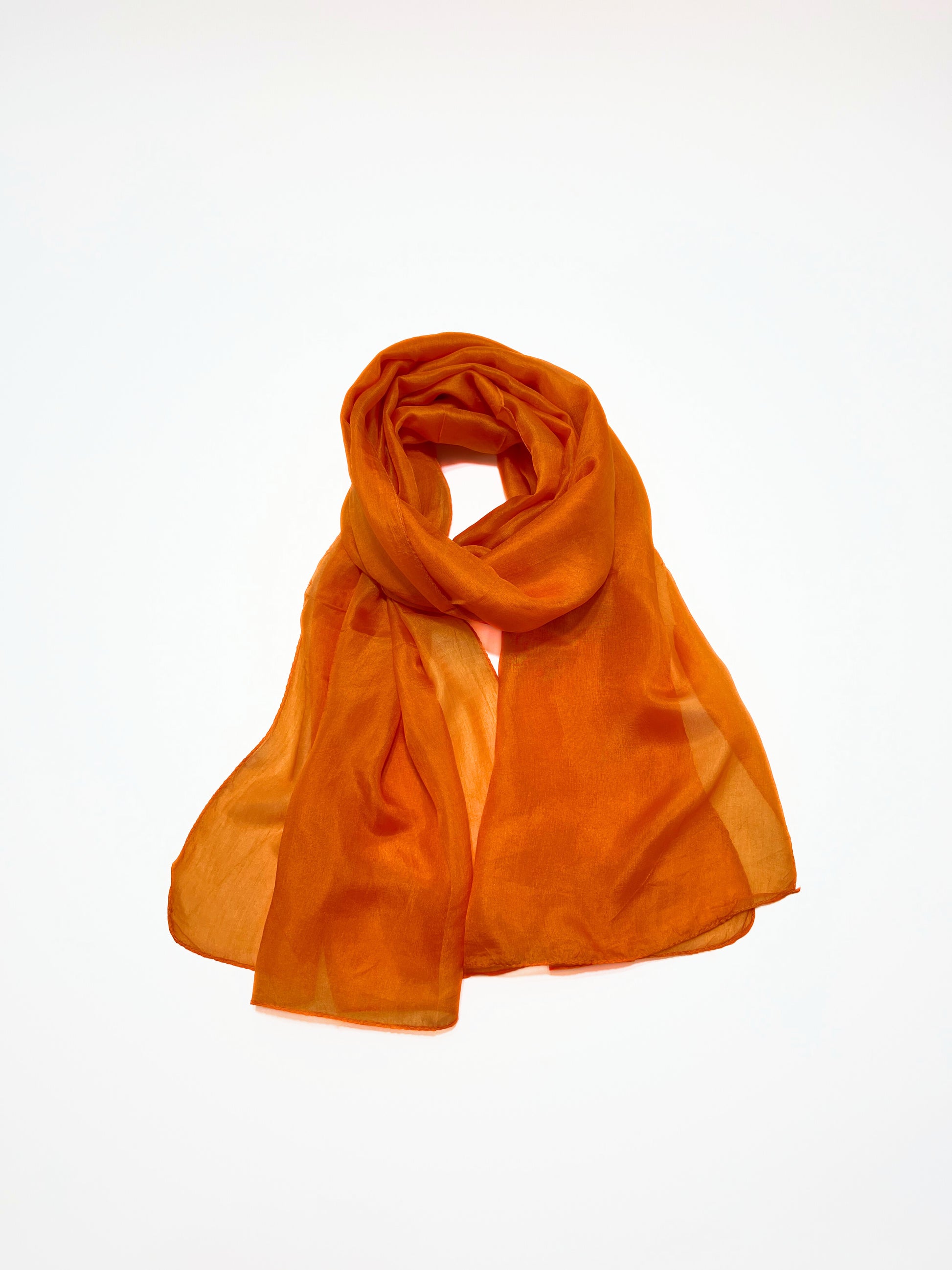 Sciarpe Stole Gialle Stola In Pura Seta