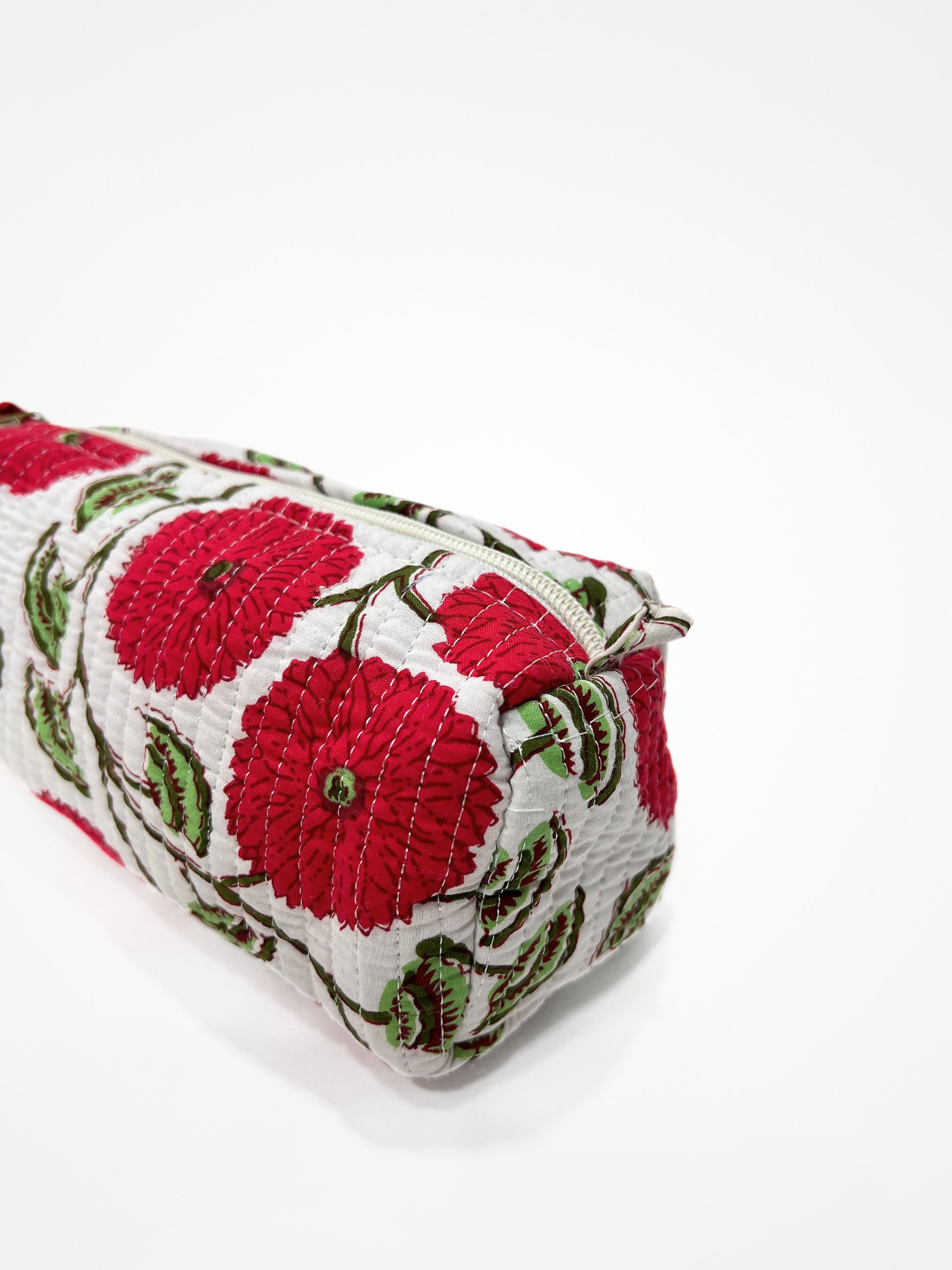 Beauty Case Bianco Rosso, White Red Beauty Case