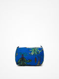 Beauty Case In Cotone Stampa Giungla Bluette, Tiger Print Cotton Bluette Beauty Case 