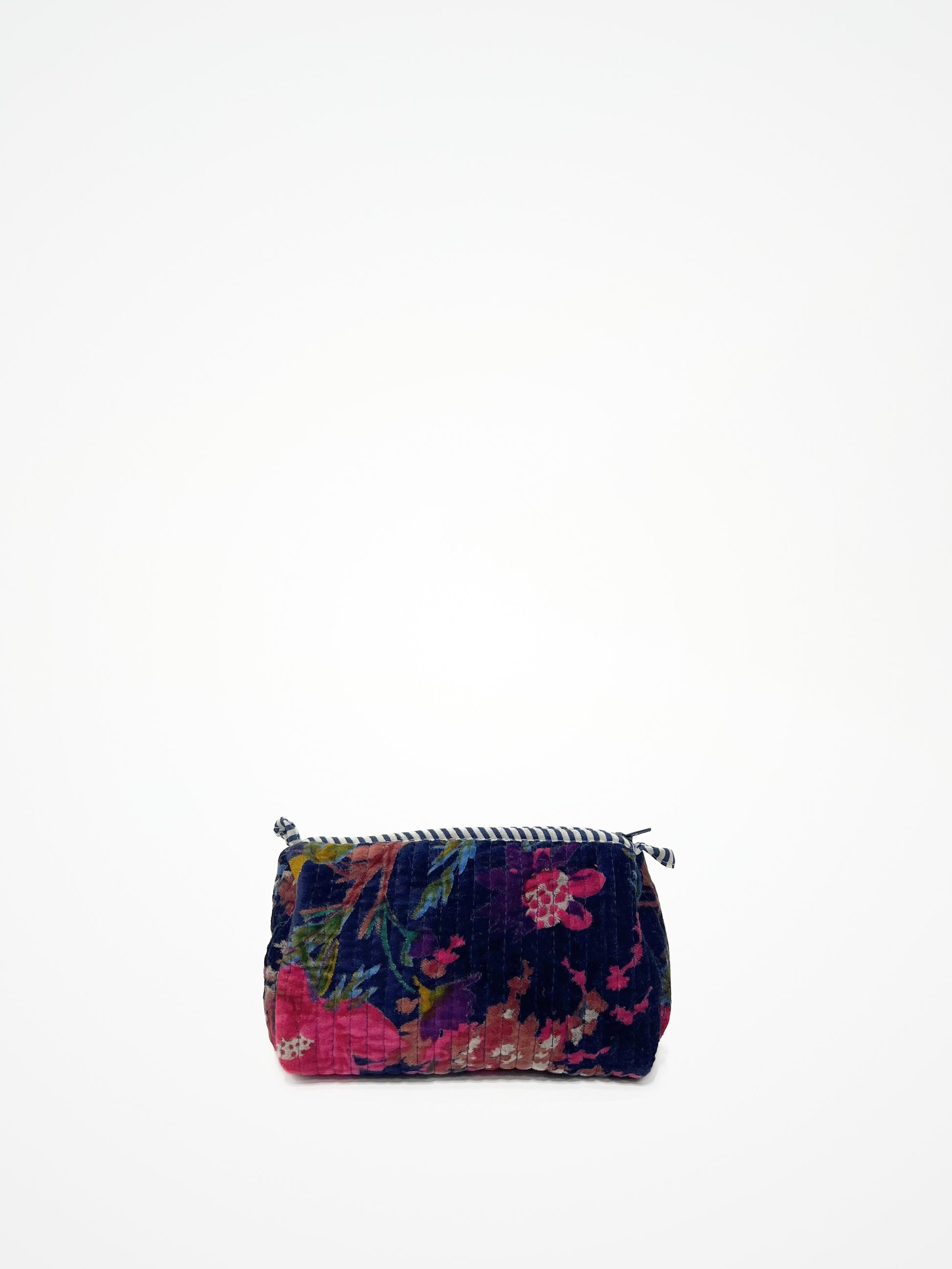 Beauty Case Velluto Blu, Blue Velvet Beauty Case