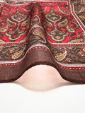 pure silk paisley scarf