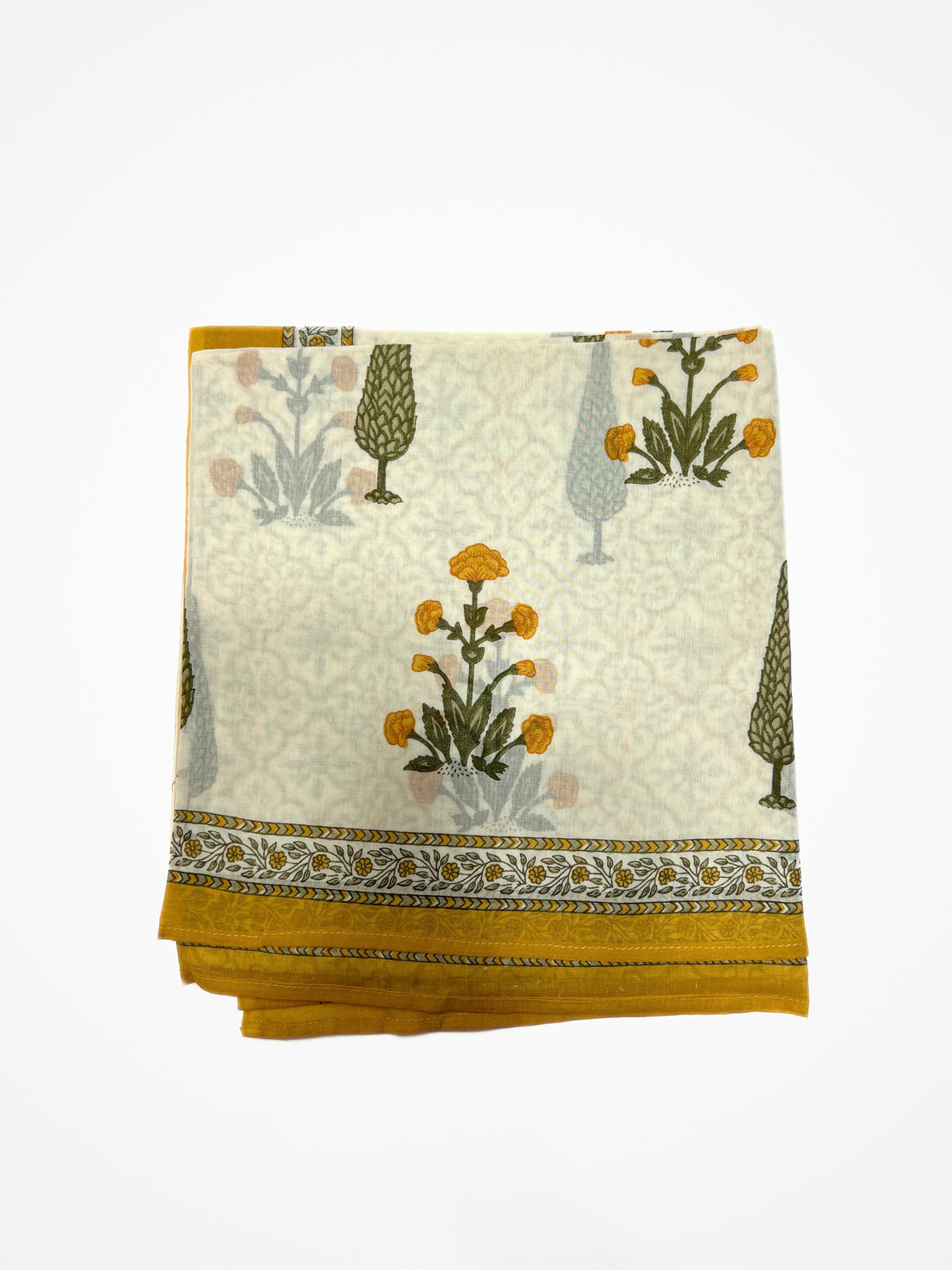 Pareo Cotone Burro Giallo, Cotton Beach Coverup Butter Yellow