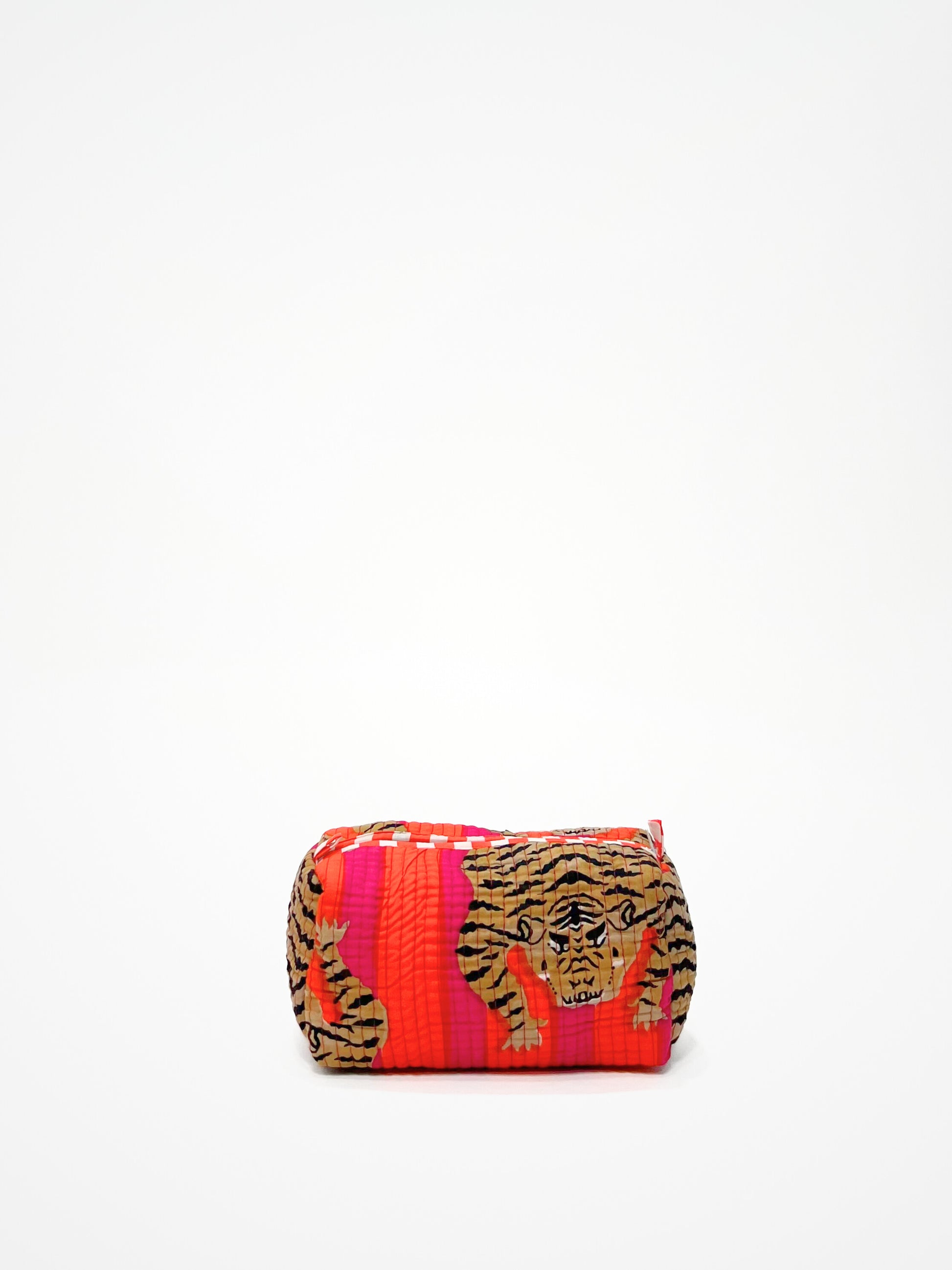 Beauty Case Tigri Arancione, Cotton Beauty Case Tigers Orange