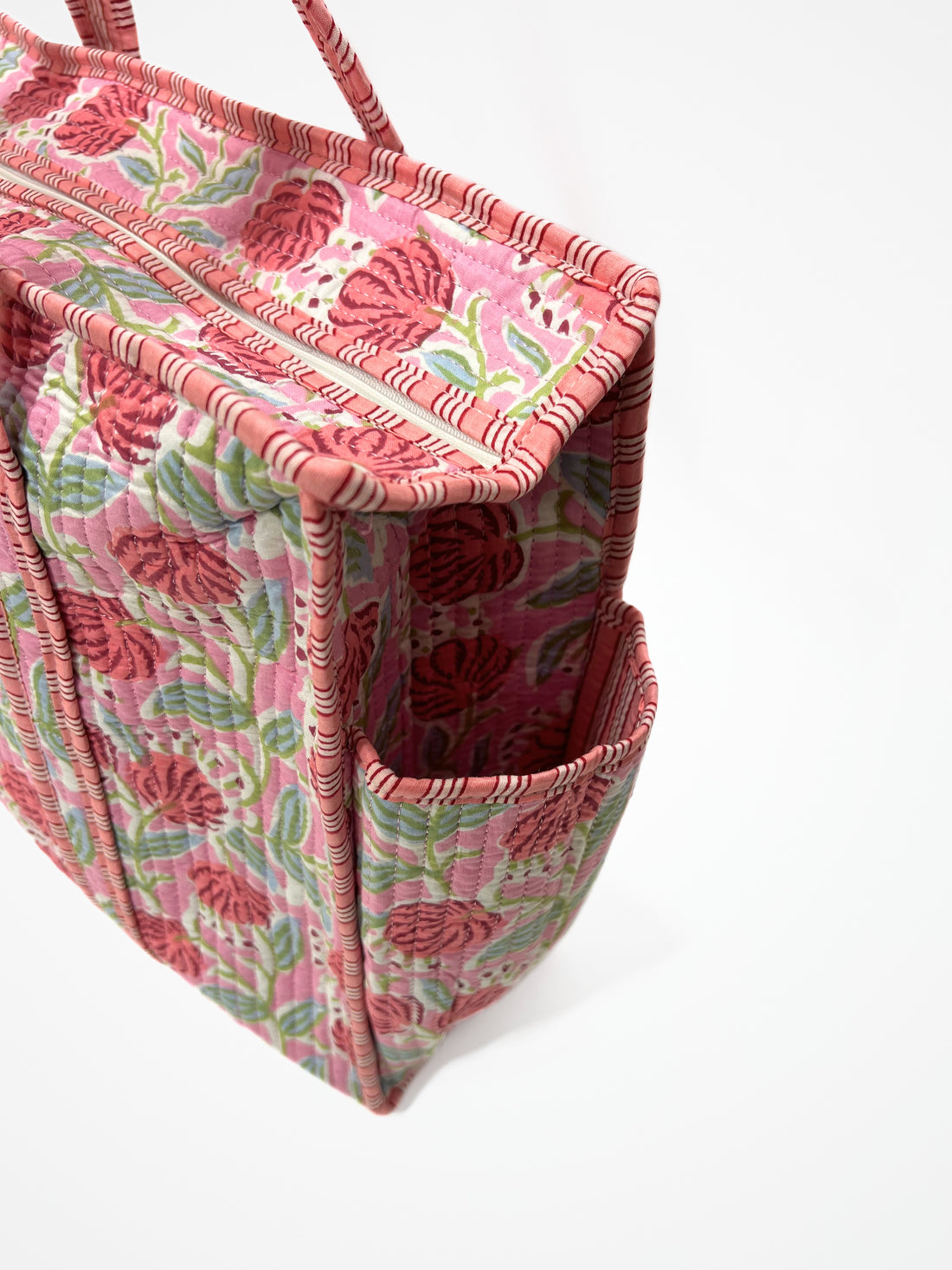 Borsa tote stampata cotone