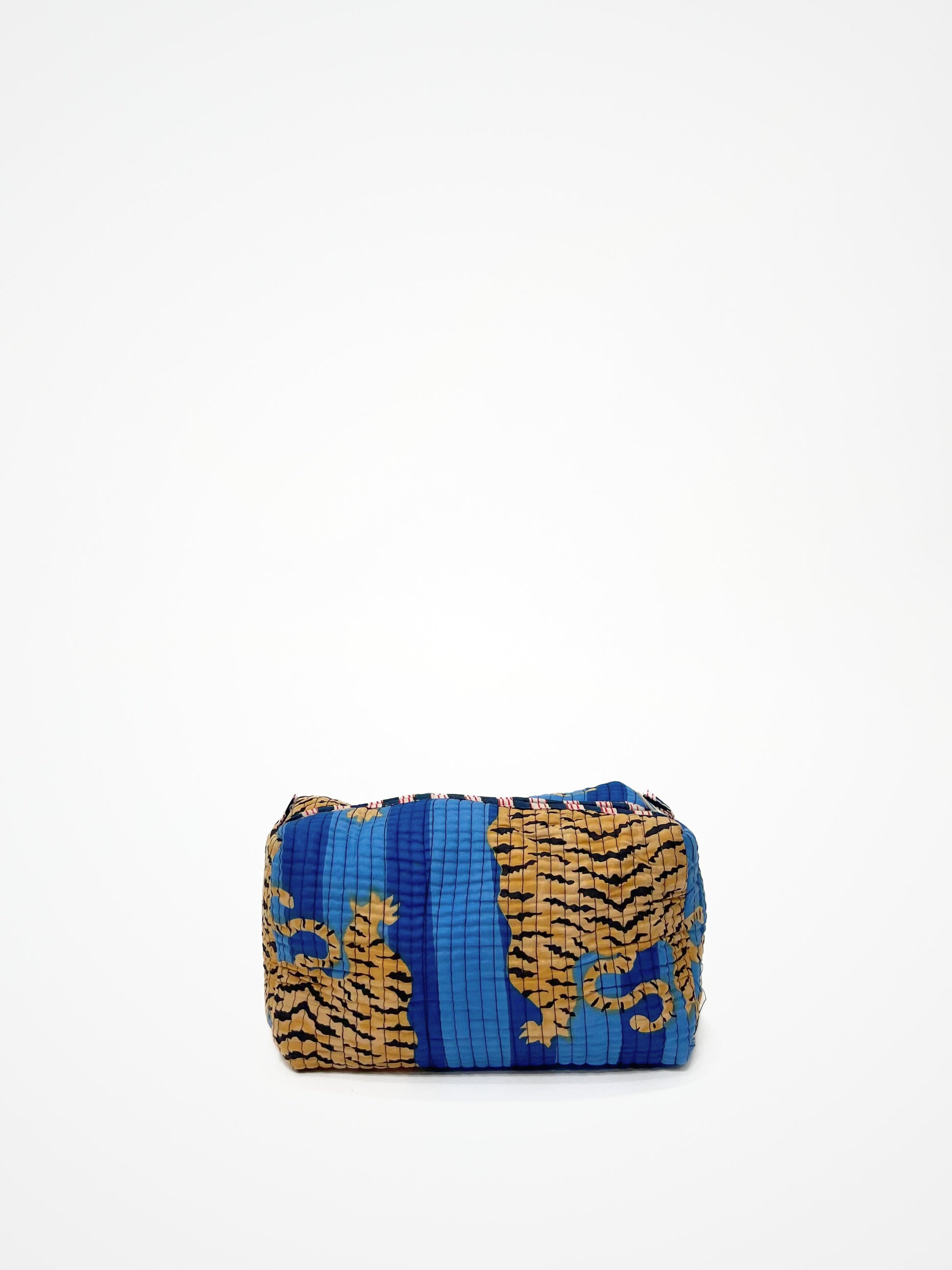 Beauty Case Tigri Bluette, Cotton Beauty Case Tigers Bluette